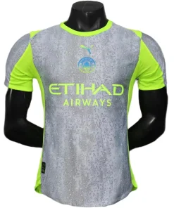 Manchester City Camiseta Edición Jugadores 2025 2026 Tercera Gris - Camiseta Manchester City | PTDHMALL