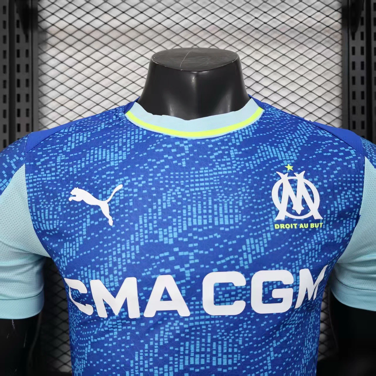 Marsella Camiseta Edición Jugadores 2025 2026 Tercera Azul - Camiseta Marsella | PTDHMALL