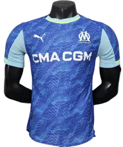 Marsella Camiseta Edición Jugadores 2025 2026 Tercera Azul - Camiseta Marsella | PTDHMALL