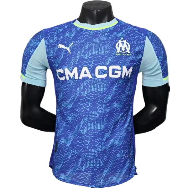 Marsella Camiseta Edición Jugadores 2025 2026 Tercera Azul - Camiseta Marsella | PTDHMALL