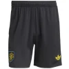 Manchester United Pantalones 2025 2026 Tercera Negro - Manchester United Barata | PTDHMALL