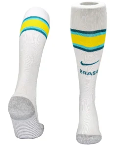 Brasil Niños Calcetines 2026 Casa Blanco - Equipacion Brasil Niños | PTDHMALL
