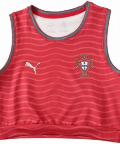 Camiseta 2026 Casa Roja - Camiseta Portugal Mujer | PTDHMALL