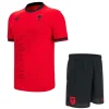 Albania Niños Conjunto 2026 Casa Rojo - Albania Niños Barata | PTDHMALL