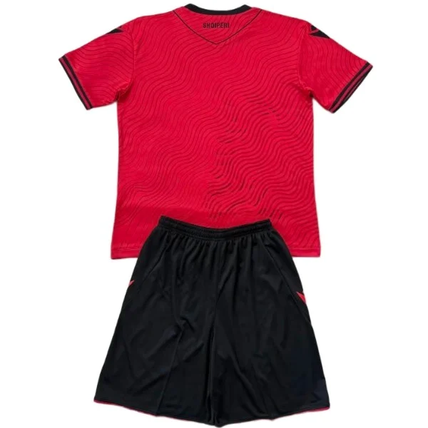 Albania Niños Conjunto 2026 Casa Rojo - Albania Niños Barata | PTDHMALL