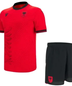 Albania Niños Conjunto 2026 Casa Rojo - Albania Niños Barata | PTDHMALL
