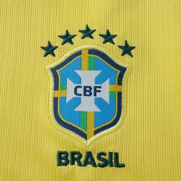 Brasil Niños Conjunto 2026 Casa Amarillo - Equipacion Brasil Niños | PTDHMALL