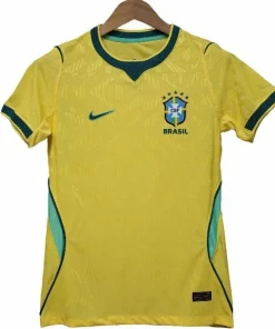 Camiseta Edición Jugadores 2026 Casa Amarilla - Camiseta Brasil Mujer | PTDHMALL
