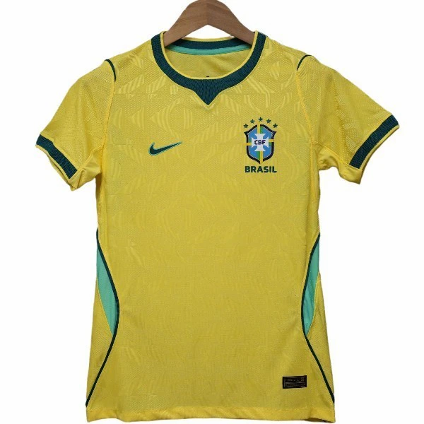 Camiseta Edición Jugadores 2026 Casa Amarilla - Camiseta Brasil Mujer | PTDHMALL