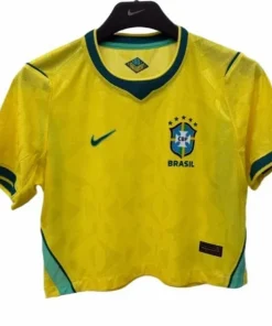 Camiseta Edición Jugadores 2026 Casa Amarilla - Camiseta Brasil Mujer | PTDHMALL