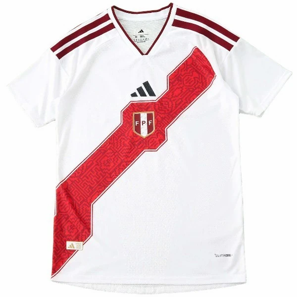 Perú Camiseta Edición Jugadores 2026 Casa Blanca - Camiseta Perú 2026 | PTDHMALL