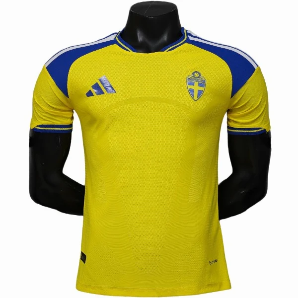 Suecia Camiseta Edición Jugadores 2026 Casa Amarilla - Camiseta Viva Suecia | PTDHMALL