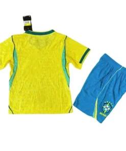Brasil Niños Conjunto Edición Jugadores 2026 Casa Amarillo - Equipacion Brasil Niños | PTDHMALL