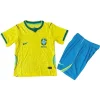 Brasil Niños Conjunto Edición Jugadores 2026 Casa Amarillo - Equipacion Brasil Niños | PTDHMALL