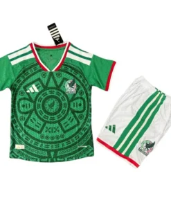 México Niños Conjunto Edición Jugadores 2026 Casa Verde - Playera Mexico 2026 Niños | PTDHMALL
