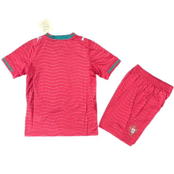 Conjunto Edición Jugadores 2026 Casa Rojo - Equipacion Portugal Niños | PTDHMALL