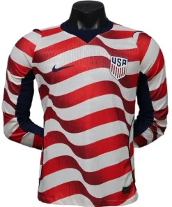 Estados Unidos Camiseta Edición Jugadores 2026 Casa Roja - Camiseta Estados Unidos Mundial 2026 | PTDHMALL