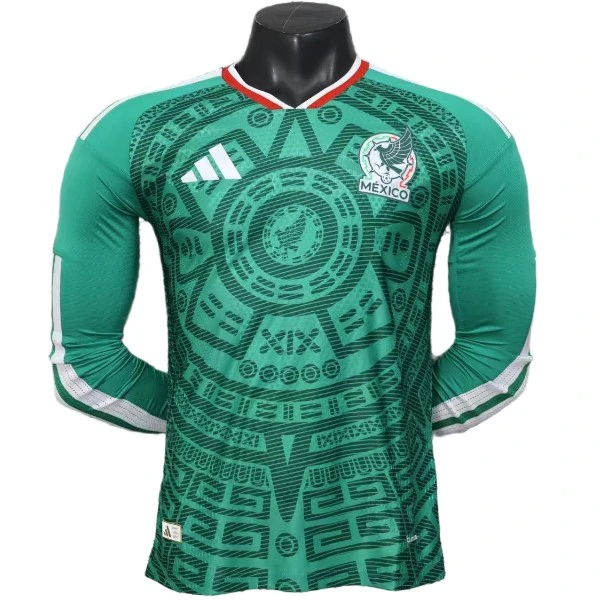 México Camiseta Edición Jugadores 2026 Casa Verde - Camiseta Selección México | PTDHMALL