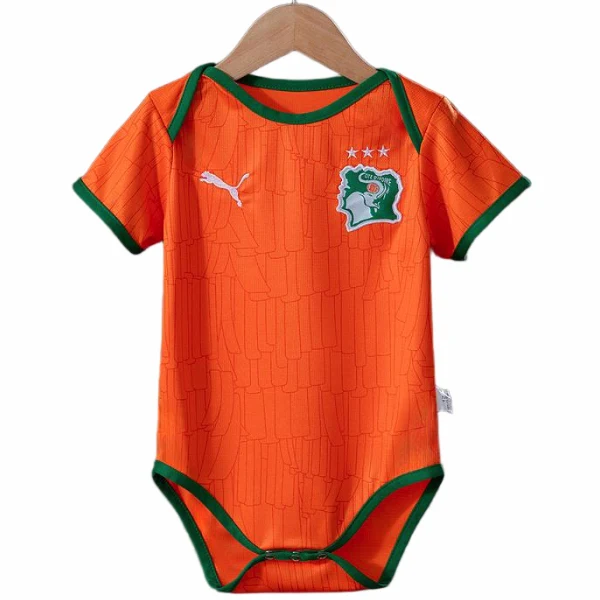 Costa De Marfil Niños Camiseta 2026 Casa Naranja - Camisetas De Futbol Personalizadas | PTDHMALL