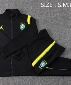 Brasil Conjunto 2026 Negro - Brasil Barata | PTDHMALL