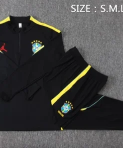 Brasil Conjunto 2026 Negro - Brasil Barata | PTDHMALL