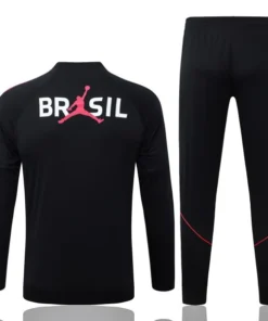 Brasil Conjunto 2026 Negro - Brasil Barata | PTDHMALL