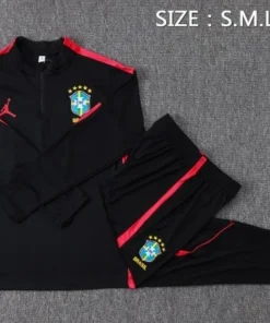 Brasil Conjunto 2026 Negro - Brasil Barata | PTDHMALL