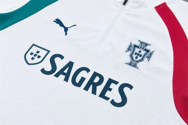 Conjunto 2026 Blanco - Equipacion Portugal Niños | PTDHMALL