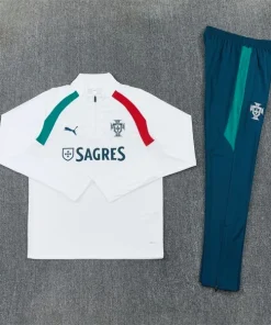 Conjunto 2026 Blanco - Equipacion Portugal Niños | PTDHMALL