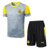 Borussia Dortmund Conjunto 2025 2026 Gris - Borussia Dortmund Barata | PTDHMALL