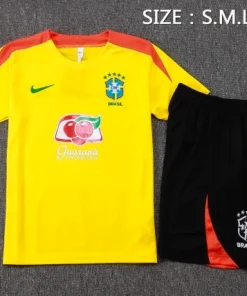 Brasil Conjunto 2026 Amarillo - Brasil Barata | PTDHMALL