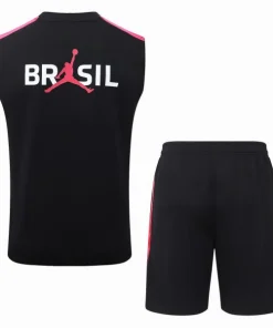 Brasil Conjunto 2026 Negro - Brasil Barata | PTDHMALL