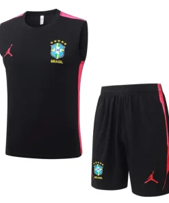 Brasil Conjunto 2026 Negro - Brasil Barata | PTDHMALL
