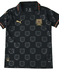 Camiseta 2026 Especial Negra - Camiseta Portugal Mujer | PTDHMALL