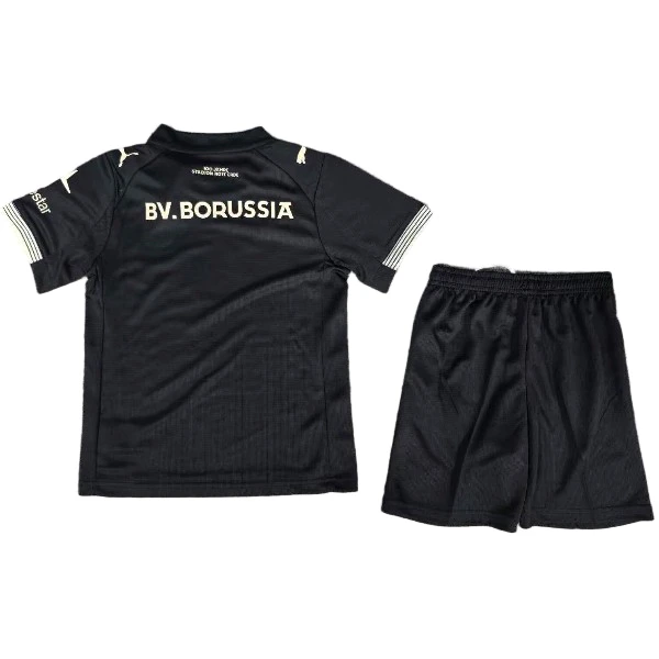 Conjunto 2025 2026 Especial Negro - Borussia Dortmund Niños Barata | PTDHMALL