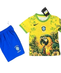 Brasil Niños Conjunto 2026 Especial Amarillo - Equipacion Brasil Niños | PTDHMALL