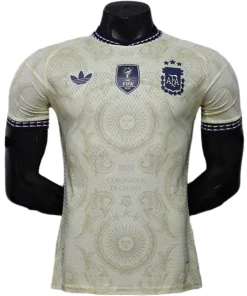 Argentina Camiseta Edición Jugadores 2026 Especial Amarilla - Camiseta Argentina | PTDHMALL