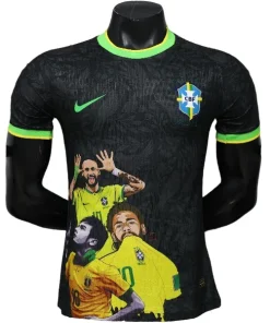Brasil Camiseta Edición Jugadores 2026 Especial Negra - Camiseta Brasil | PTDHMALL