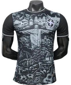 Brasil Camiseta Edición Jugadores 2026 Especial Negra - Camiseta Brasil | PTDHMALL