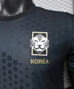 Corea Camiseta Edición Jugadores 2026 Especial Negra - Camiseta Corea Del Sur Mundial 2026 | PTDHMALL