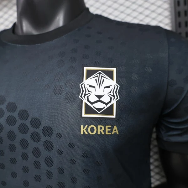 Corea Camiseta Edición Jugadores 2026 Especial Negra - Camiseta Corea Del Sur Mundial 2026 | PTDHMALL