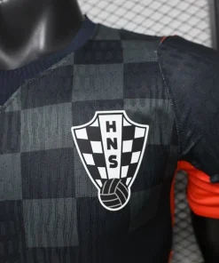 Croacia Camiseta Edición Jugadores 2026 Especial Negra - Camiseta Croacia Mundial 2026 | PTDHMALL