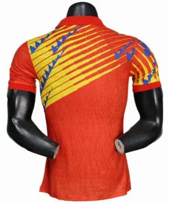 España Camiseta Edición Jugadores 2026 Especial Naranja - Camiseta España Mundial 2026 | PTDHMALL