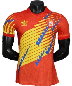 España Camiseta Edición Jugadores 2026 Especial Naranja - Camiseta España Mundial 2026 | PTDHMALL