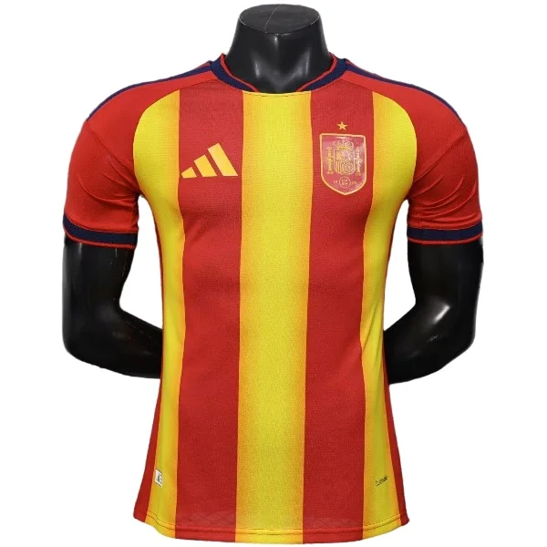 España Camiseta Edición Jugadores 2026 Especial Naranja - Camiseta España Mundial 2026 | PTDHMALL