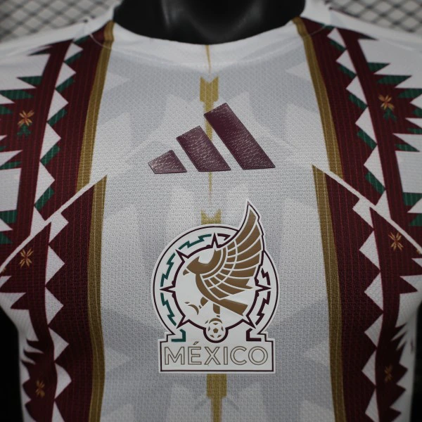 México Camiseta Edición Jugadores 2026 Especial Blanca - Camiseta Selección México | PTDHMALL