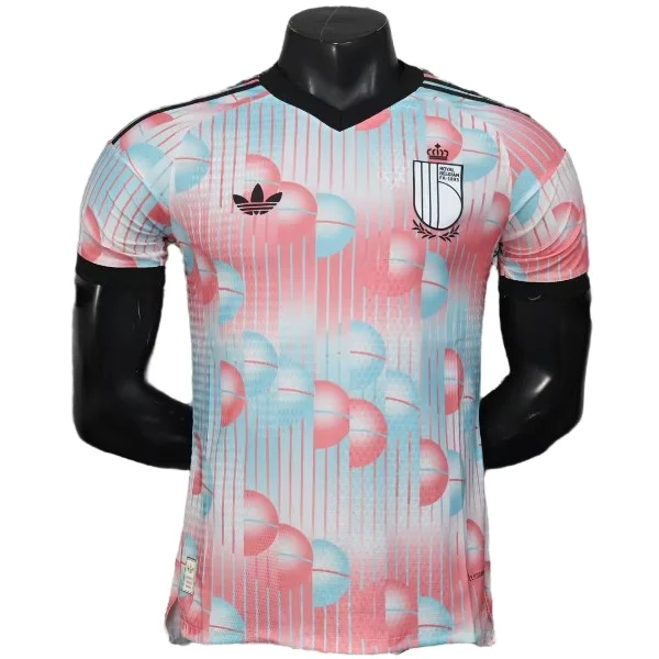 Bélgica Camiseta Edición Jugadores 2026 Segunda Rosa - Camiseta Bélgica Mundial 2026 | PTDHMALL