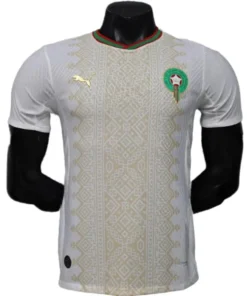 Marruecos Camiseta Edición Jugadores 2026 Segunda Blanca - Camiseta Marruecos | PTDHMALL