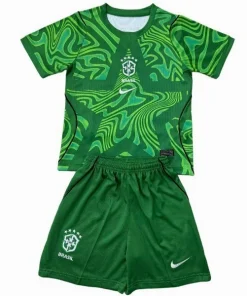 Brasil Conjunto 2026 Portero Verde - Brasil Barata | PTDHMALL