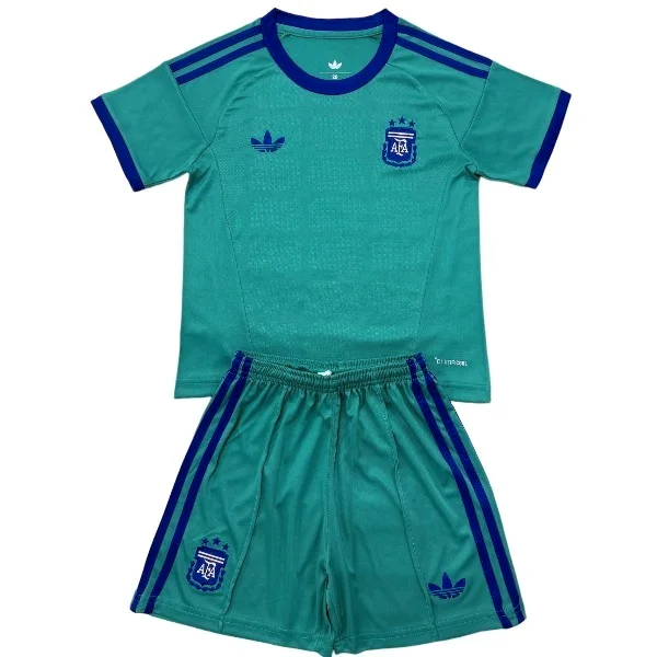 Argentina Niños Conjunto 2026 Portero Verde - Argentina Niños Barata | PTDHMALL